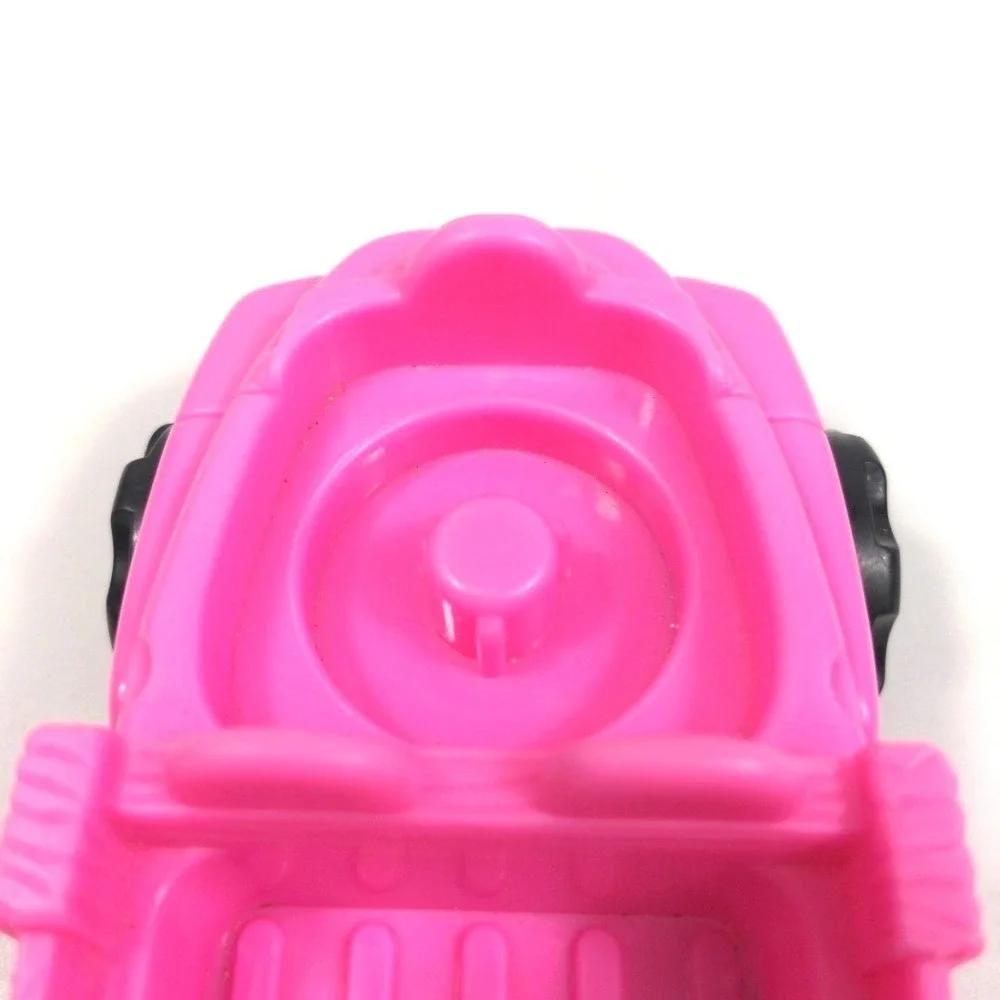 VTG 2001 Mattel Fisher Price Little People Pink Jeep Truck Off-Road Car Toy
